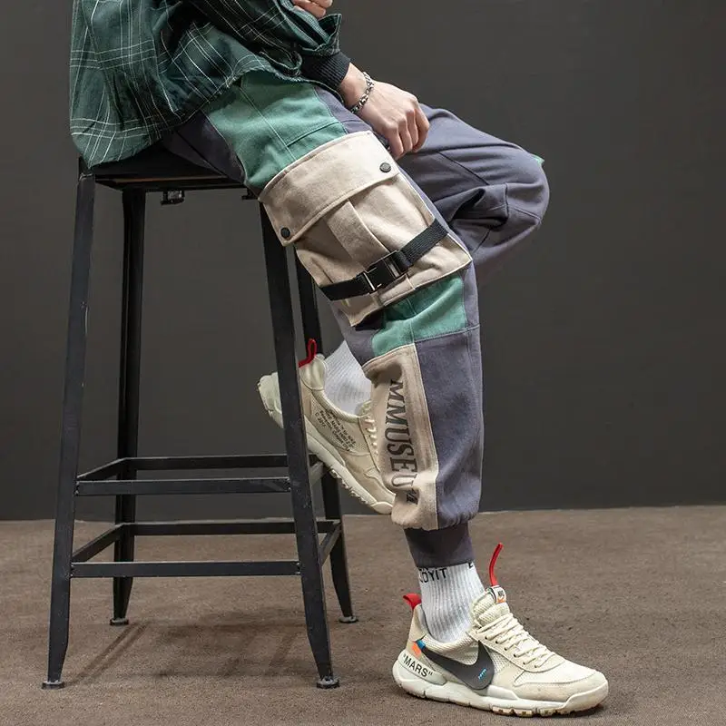 Spring Autumn Men's Casual Pants Fashion Slim Elastic Waist Hip-hop Overalls Multi-pocket Cargo Pant Large Size Pencil Pants
Spring Autumn Men's Casual Pants Fashion Slim Elastic Waist Hip-hop Overalls Multi-pocket Cargo Pant Large Size Pencil Pants