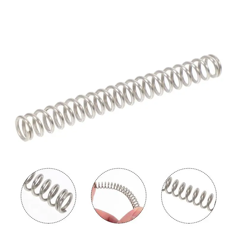 1Pc Round Wire Spiral Spring Telescopic Spring Practical Stainless Steel Spring
1Pc Round Wire Spiral Spring Telescopic Spring Practical Stainless Steel Spring