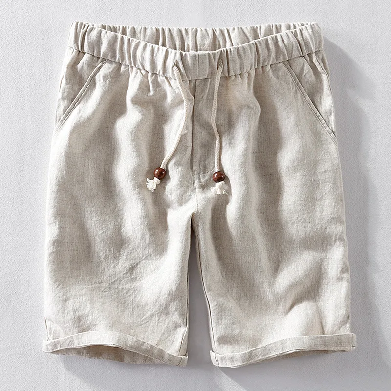 Men Summer Fashion Japan Style 100% Linen High Quality Elastic Waist Shorts Male Solid Color Simple Casual Slim Shorts Daily pan
Men Summer Fashion Japan Style 100% Linen High Quality Elastic Waist Shorts Male Solid Color Simple Casual Slim Shorts Daily pan