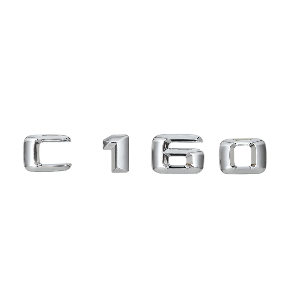 Наклейки на заднюю багажную табличку с логотипом для C класса C43 C55 C63 C160 C180 C200 C220 C230