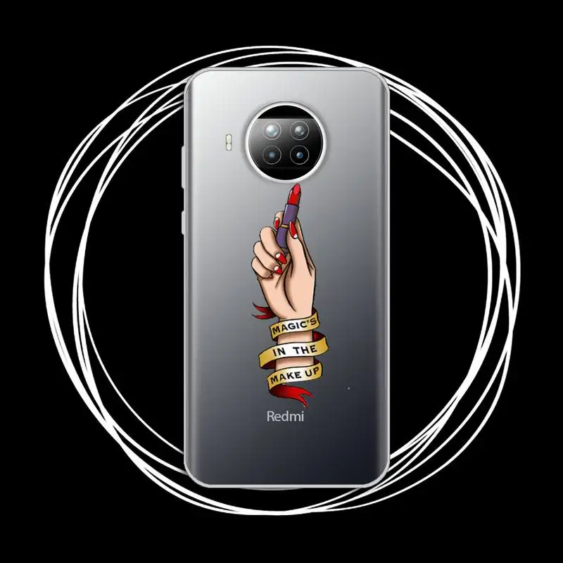 Personalized nail fashion Phone Case Transparent for Xiaomi Redmi note 10 t 8 9 pro lite 11
Personalized nail fashion Phone Case Transparent for Xiaomi Redmi note 10 t 8 9 pro lite 11