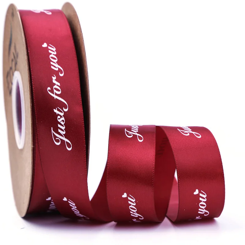 3pcs 25mm 50yd Just For You Printed Polyester Ribbon for Wedding Christmas Party Decor DIY Bow Craft Ribbons Card Gift Wrapping
3pcs 25mm 50yd Just For You Printed Polyester Ribbon for Wedding Christmas Party Decor DIY Bow Craft Ribbons Card Gift Wrapping