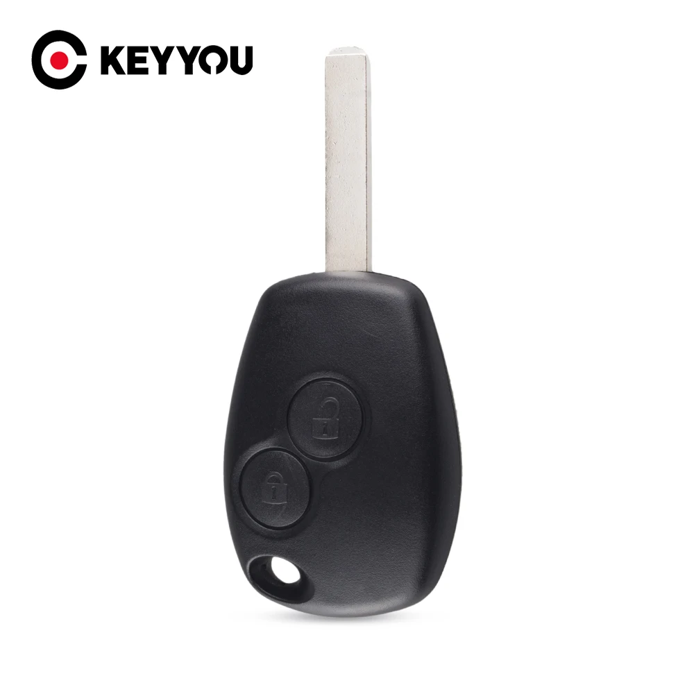 Новинка запасной 2-кнопочный брелок для ключей KEYYOU чехол с удаленным корпусом