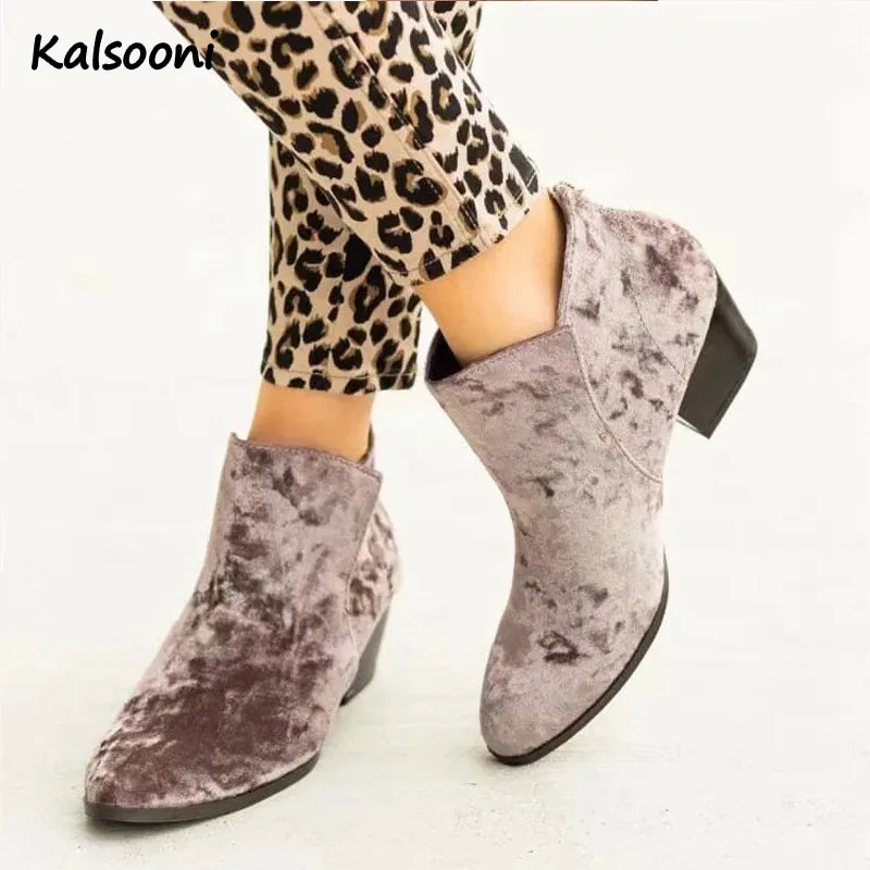 Новинка 2021, женские осенние ботинки Kalsooni, современные Ботинки Martin, зимние теплые плюшевые ботильоны с острым носком
Новинка 2021, женские осенние ботинки Kalsooni, современные Ботинки Martin, зимние теплые плюшевые ботильоны с острым носком