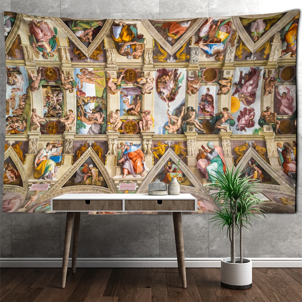 Religious Portrait Tapestry Wall Hanging Bohemian Hippie Abstract Psychedelic Witchcraft Simple Art Room Home Decor
Religious Portrait Tapestry Wall Hanging Bohemian Hippie Abstract Psychedelic Witchcraft Simple Art Room Home Decor