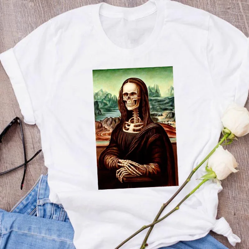 Women Graphic Skull Watercolor Scary Ladies Print Halloween Clothing Clothes Lady Tees Tops Female T Shirt Womens T-Shirt
Women Graphic Skull Watercolor Scary Ladies Print Halloween Clothing Clothes Lady Tees Tops Female T Shirt Womens T-Shirt