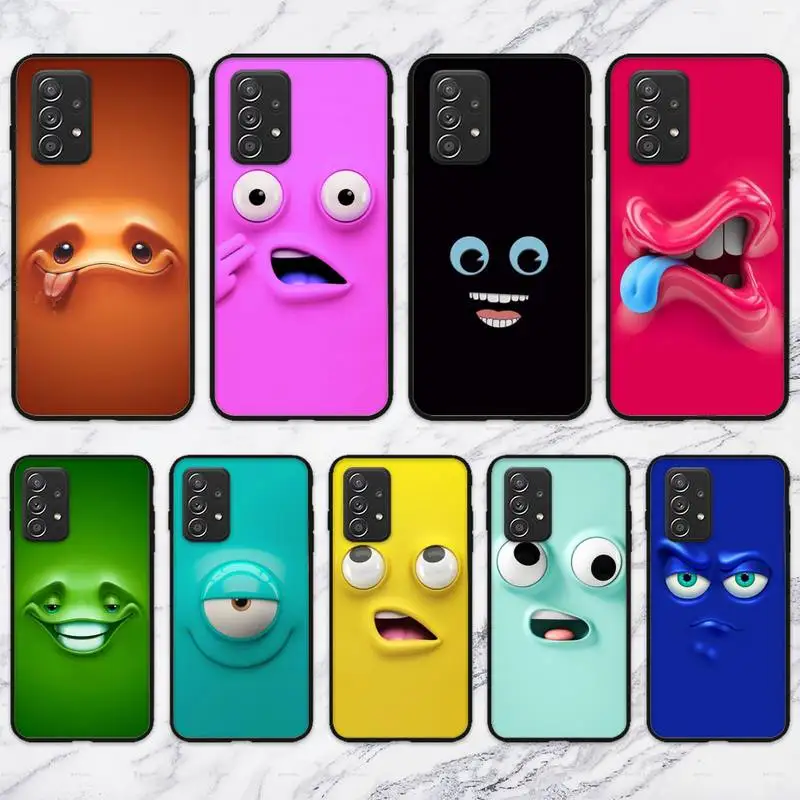 Чехол для телефона с забавным лицом для Samsung Galaxy S10 S20 S21 Note10 20Plus Ultra Shell
Чехол для телефона с забавным лицом для Samsung Galaxy S10 S20 S21 Note10 20Plus Ultra Shell