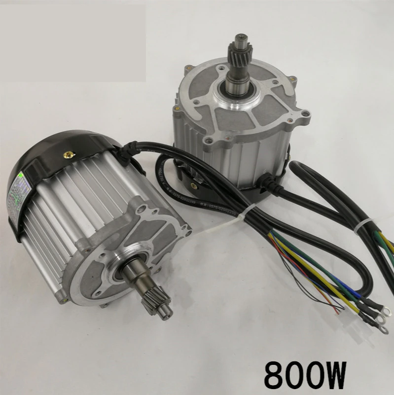 Electric three-wheeled or four-wheeled vehicle, permanent magnet DC brushless motor 800W 48V
Electric three-wheeled or four-wheeled vehicle, permanent magnet DC brushless motor 800W 48V