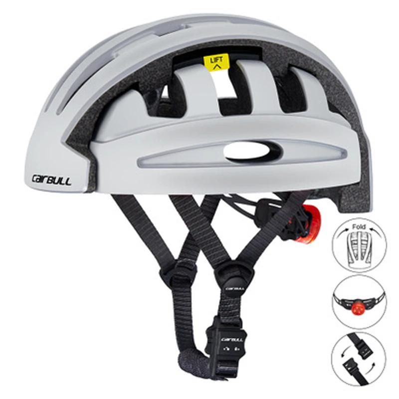 Urban Leisure Bike Electric Scooter Balance Bike Folding Riding Helmet Folding Helmet With Rear Light Shock Absorber For Both Me
Urban Leisure Bike Electric Scooter Balance Bike Folding Riding Helmet Folding Helmet With Rear Light Shock Absorber For Both Me