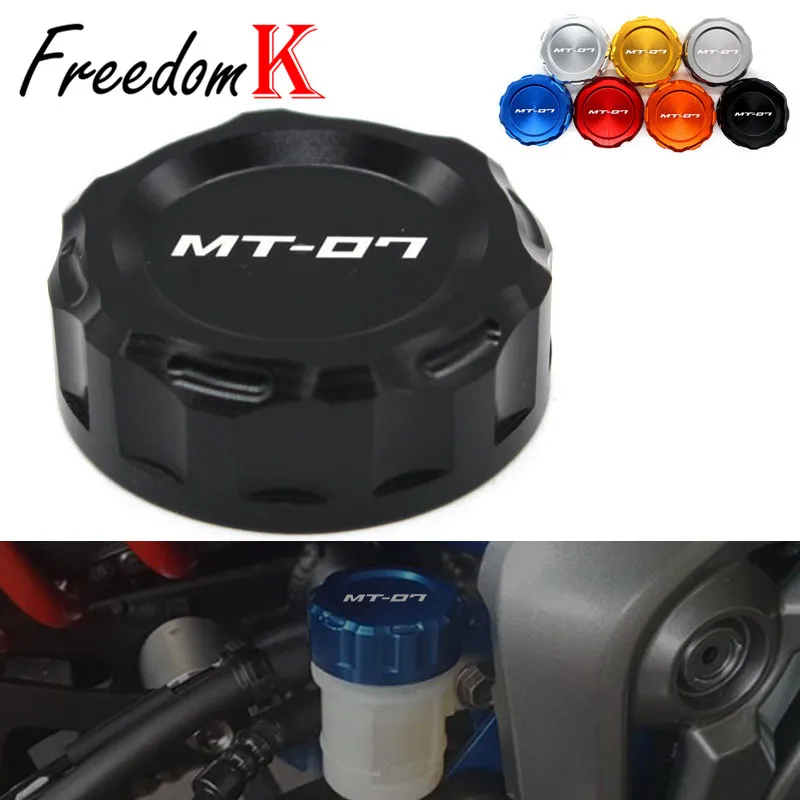 For YAMAHA MT07 MT-07 MT 07 FZ-07 FZ07 2014 2015 2016 2017 Motorcycle Accessories CNC Aluminum Rear Brake Reservoir Cover Caps
For YAMAHA MT07 MT-07 MT 07 FZ-07 FZ07 2014 2015 2016 2017 Motorcycle Accessories CNC Aluminum Rear Brake Reservoir Cover Caps