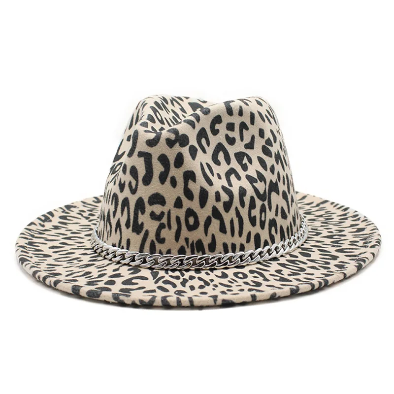 American West beaded shallow fedora hat leopard print top hat flat brim couple hat jazz hat spot кепкаженская
American West beaded shallow fedora hat leopard print top hat flat brim couple hat jazz hat spot кепкаженская