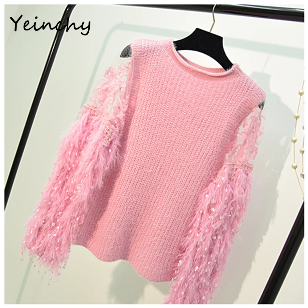Yeinchy women fashion O neck long sleeve stretch and loose sweater ladies autumn winter tassel sweater FM6197
Yeinchy women fashion O neck long sleeve stretch and loose sweater ladies autumn winter tassel sweater FM6197