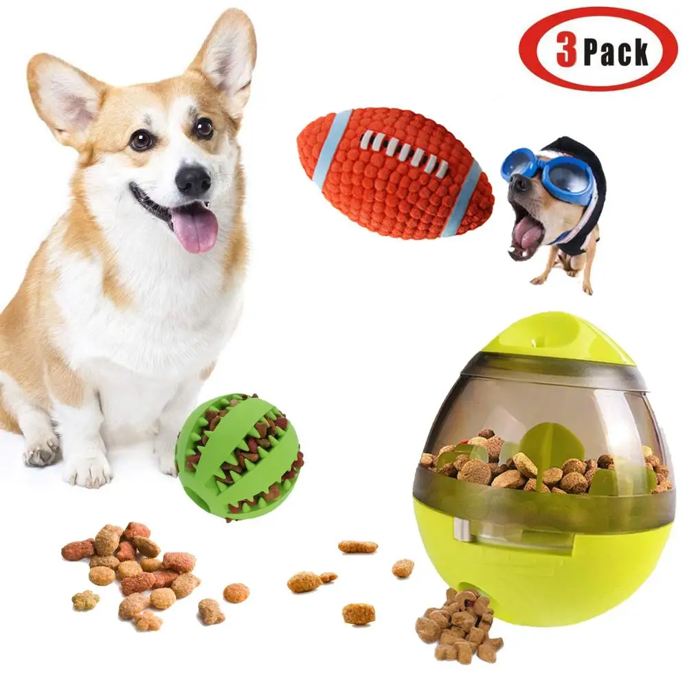 Dog cat Ball Feeder IQ Training Toy Set,Interactive Food Dispenser Tumbler,Tooth Cleaning Chewing Toy,Rubber Rugby Football toy
Dog cat Ball Feeder IQ Training Toy Set,Interactive Food Dispenser Tumbler,Tooth Cleaning Chewing Toy,Rubber Rugby Football toy