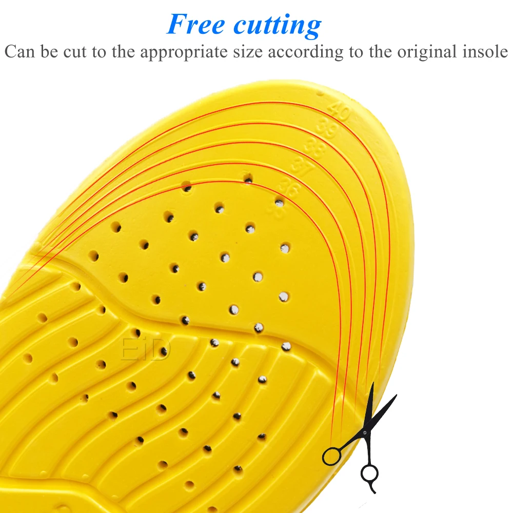 EiD Plus size Shoe Inserts Pad Soft Sport Insoles Memory Foam Breathable Outdoor Running Silicone Gel Cushion Orthopedic Insoles
EiD Plus size Shoe Inserts Pad Soft Sport Insoles Memory Foam Breathable Outdoor Running Silicone Gel Cushion Orthopedic Insoles