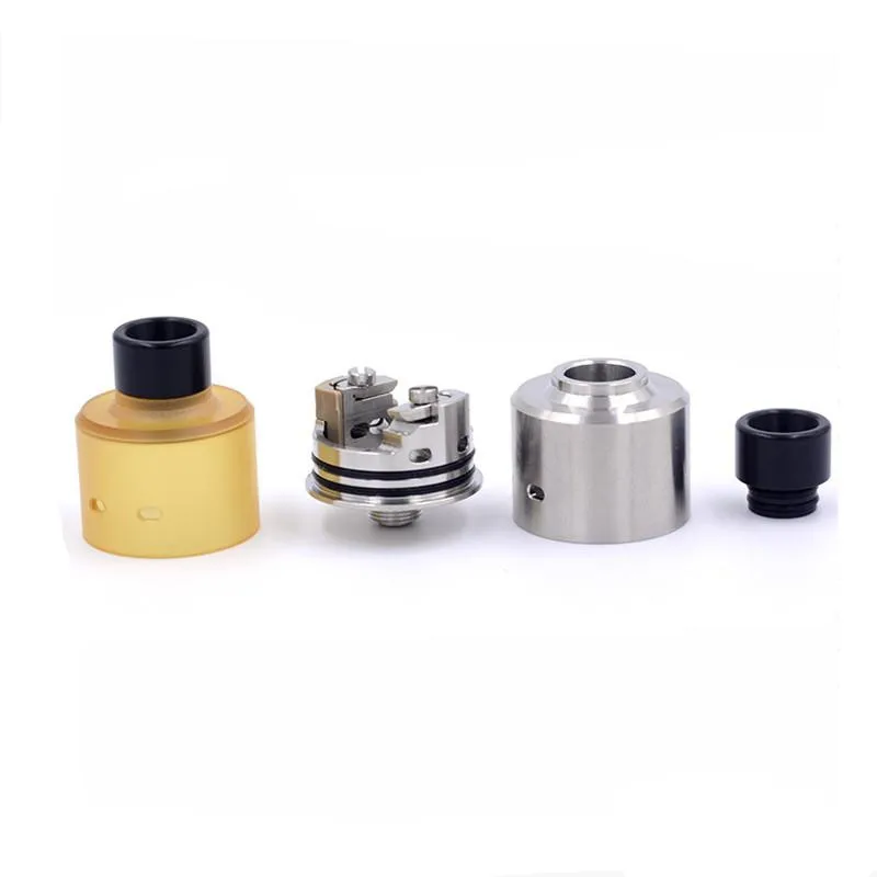Haday RDA 22mm E-Cigarettes Atomizer Best Quality Electronic Cigarette Single Coil RDA with Squonk Pin Vape Ultem Cap Atomizer
Haday RDA 22mm E-Cigarettes Atomizer Best Quality Electronic Cigarette Single Coil RDA with Squonk Pin Vape Ultem Cap Atomizer