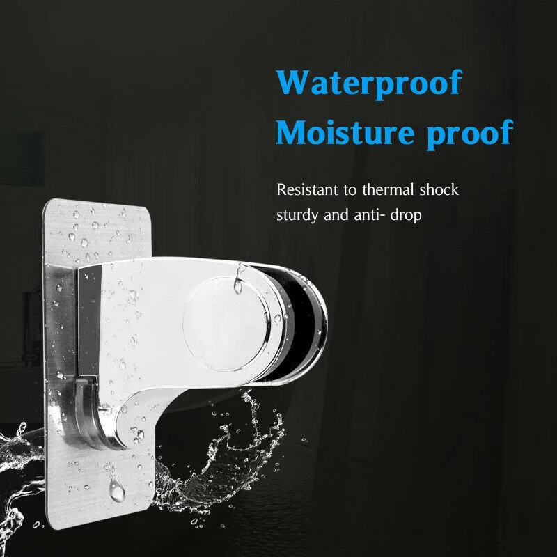 1Pc Bathroom Self-Adhesive Shower Head Holder Adjustable ABS Shower Holder Bracket Seat Pendant 
1Pc Bathroom Self-Adhesive Shower Head Holder Adjustable ABS Shower Holder Bracket Seat Pendant
