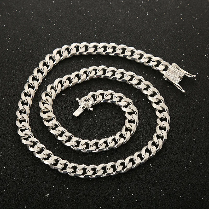 New Trend Necklace Bracelet High Quality Stainless Steel Big Gold Cuban Chain Hip Hop Rock Men&Women Luxury Gift Jewelry
New Trend Necklace Bracelet High Quality Stainless Steel Big Gold Cuban Chain Hip Hop Rock Men&Women Luxury Gift Jewelry