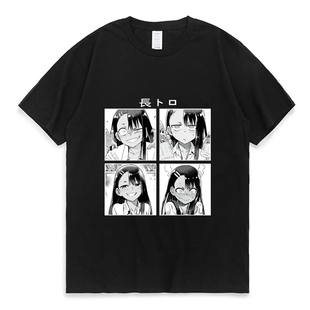 Anime Don't Toy with Me Miss Nagatoro T Shirt Male Summer Short Sleeve Male T-shirt Oversized O Collar Tee Shirt Men Women Tops
Anime Don't Toy with Me Miss Nagatoro T Shirt Male Summer Short Sleeve Male T-shirt Oversized O Collar Tee Shirt Men Women Tops