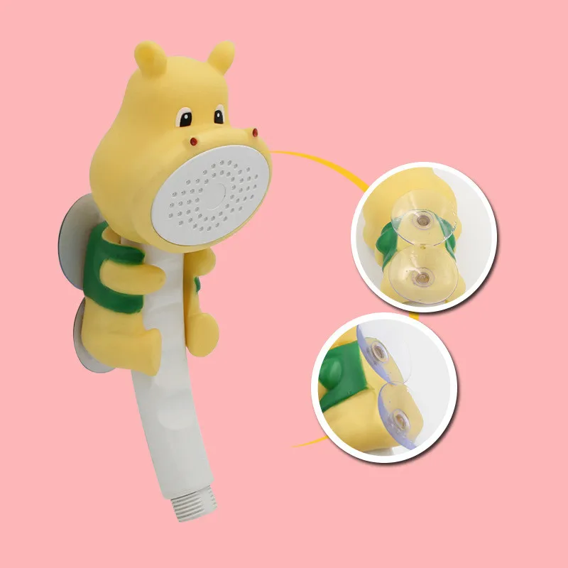 Cartoon Children Shower Head Nozzle with Suction Cup holder Water-saving Lovely Home Toy Kid Hand Shower Sprinkler Water Booster
Cartoon Children Shower Head Nozzle with Suction Cup holder Water-saving Lovely Home Toy Kid Hand Shower Sprinkler Water Booster