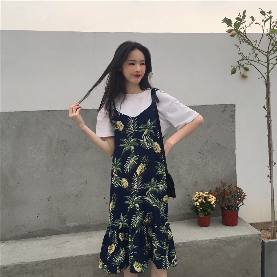 Fashion Boho Women Dress Casual Slim Spaghetti Strap Floral Printed Polka Dot Ruffle Beach Mini Dresses Vestidos W158
Fashion Boho Women Dress Casual Slim Spaghetti Strap Floral Printed Polka Dot Ruffle Beach Mini Dresses Vestidos W158