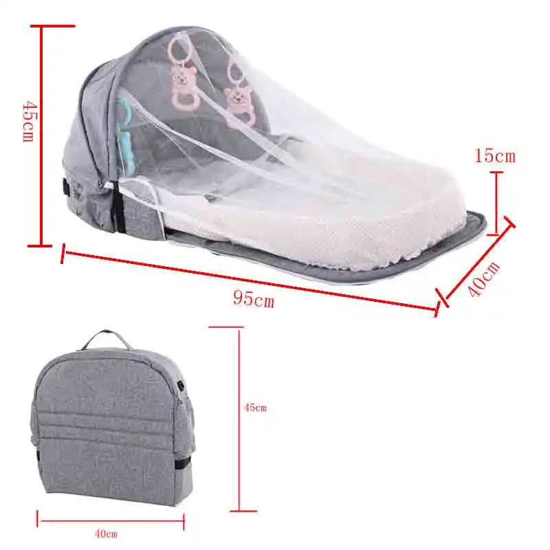 Portable Crib Baby Bed for Newborn Portable Travel Sun Protection Mosquito Net Foldable Breathable Infant Sleeping Basket
Portable Crib Baby Bed for Newborn Portable Travel Sun Protection Mosquito Net Foldable Breathable Infant Sleeping Basket