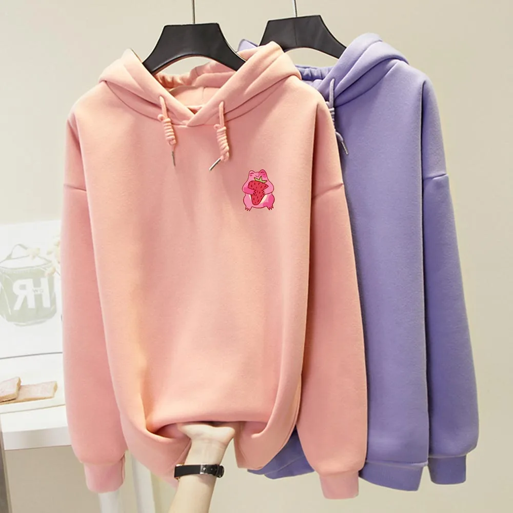 Толстовка в стиле Харадзюку С мультяшными клубничками, милая Толстовка Оверсайз, топы с рисунком лучшего друга, теплый пуловер, женские сви...
Толстовка в стиле Харадзюку С мультяшными клубничками, милая Толстовка Оверсайз, топы с рисунком лучшего друга, теплый пуловер, женские сви...