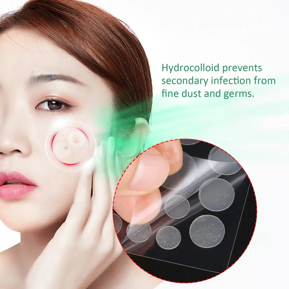 Acne Pimple Patch Stickers Acne Treatment Pimple Remover Tool Blemish Spot Facial Mask Skin Care Waterproof 24 Patches
Acne Pimple Patch Stickers Acne Treatment Pimple Remover Tool Blemish Spot Facial Mask Skin Care Waterproof 24 Patches