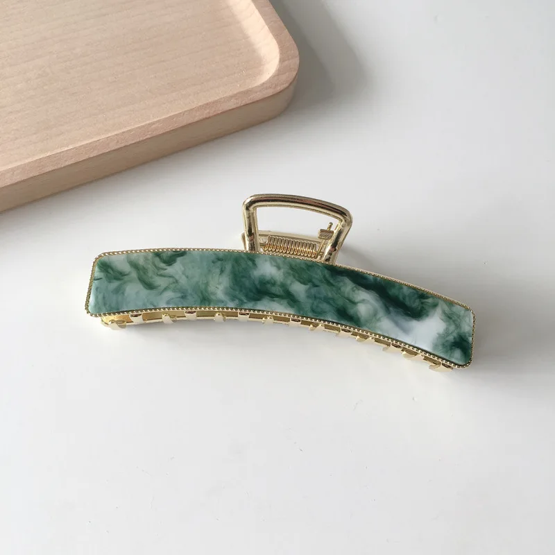 New Fashion Woman Acetate Big Hair Claws Gold Alloy Hair Clips Crab Girls Hair Accessories Barrettes Female Ornament Hairgrip
New Fashion Woman Acetate Big Hair Claws Gold Alloy Hair Clips Crab Girls Hair Accessories Barrettes Female Ornament Hairgrip