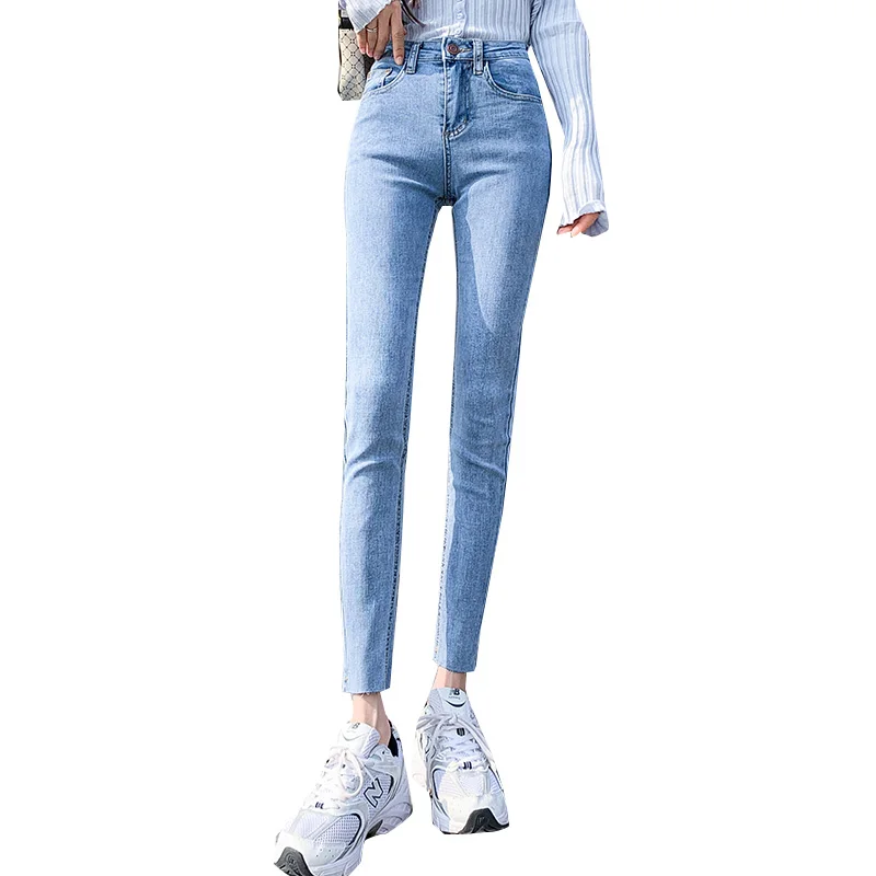 High-waisted jeans women's trousers 2021 summer thin section was thin black summer tight-fitting stretch pants trousers
High-waisted jeans women's trousers 2021 summer thin section was thin black summer tight-fitting stretch pants trousers