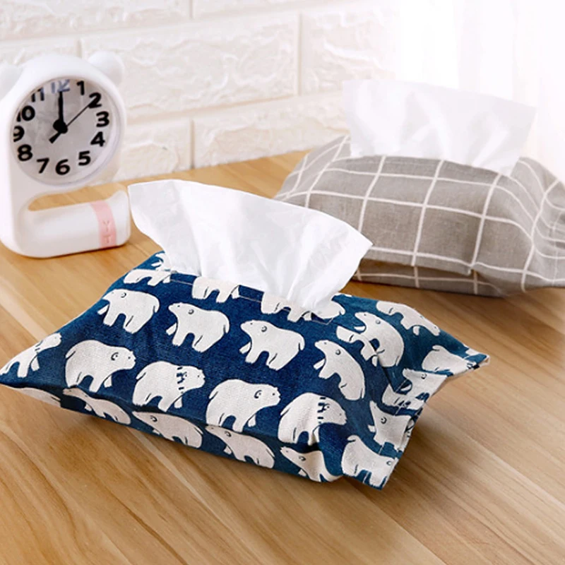 Fabric Tissue Box Cover Cute Cartoon Napkin Holder Pumping Napkin Cover Paper Box For Kitchen Car Toilet Tissue Case Container
Fabric Tissue Box Cover Cute Cartoon Napkin Holder Pumping Napkin Cover Paper Box For Kitchen Car Toilet Tissue Case Container