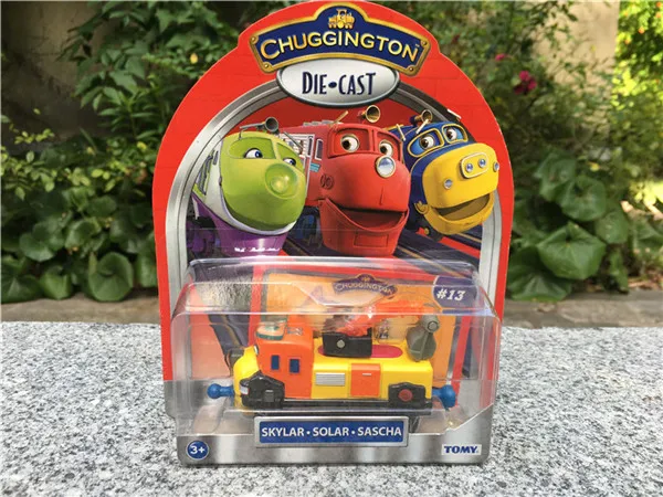 Поезда Takara Tomy Chuggington металлический литый под давлением автомобиль игрушечный Skylar