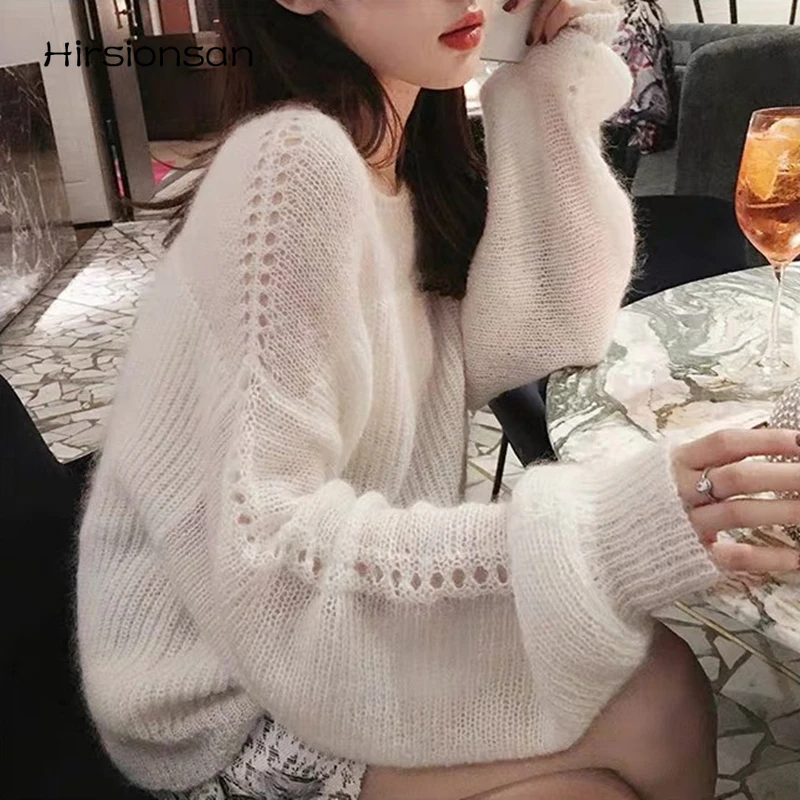 Модный вязаный свитер Hirsionsan большого размера, Женский Повседневный Свободный пуловер с вырезами, Женская универсальная уличная одежда, дже...
Модный вязаный свитер Hirsionsan большого размера, Женский Повседневный Свободный пуловер с вырезами, Женская универсальная уличная одежда, дже...