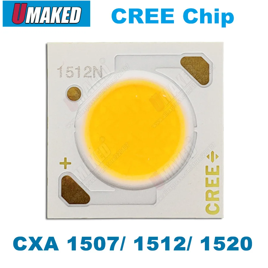 Фото Оригинальный светодиодный излучатель CREE CXA1512 COB ламсветильник CXA 1507 1520 37 в белый