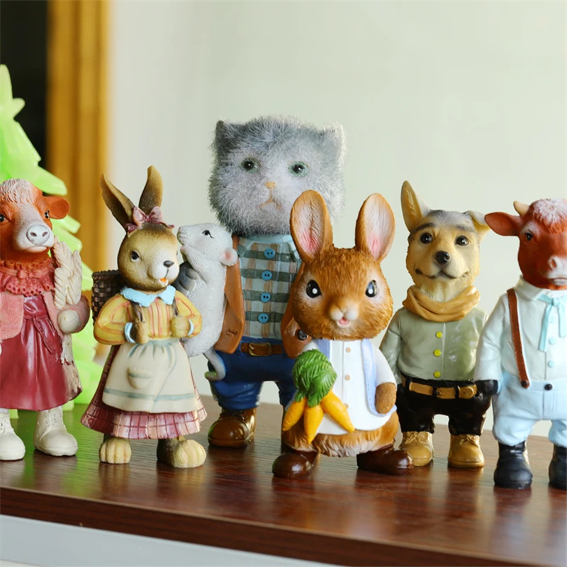 Creative Simple and Cute Pet Animal Rabbit Resin Decoration Cute Animal Garden Statue Resin Decoration Home Decoration
Creative Simple and Cute Pet Animal Rabbit Resin Decoration Cute Animal Garden Statue Resin Decoration Home Decoration