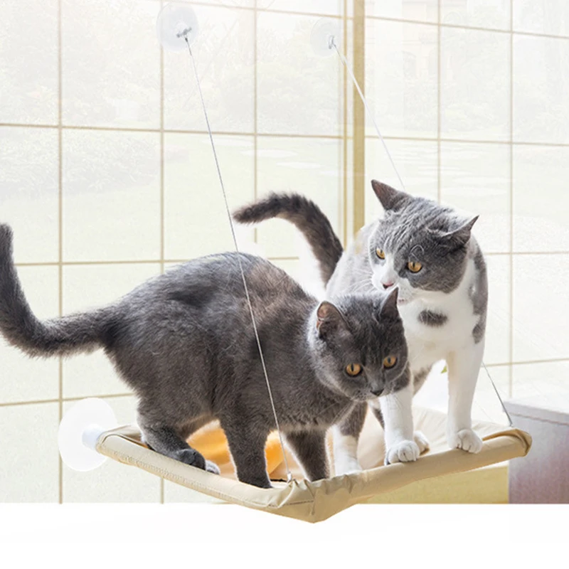 Cat Bed Window Hammock Seat Suction Cups Space Pet Resting Kitten Shelves Providing All Around 360° Sunbath Weightedup to 15KG 
Cat Bed Window Hammock Seat Suction Cups Space Pet Resting Kitten Shelves Providing All Around 360° Sunbath Weightedup to 15KG