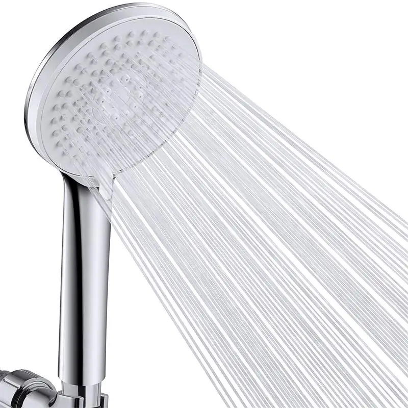 Shower Head 3 Spray Setting High Pressure Shower Head Household Handheld Booster Shower Head Bathroom Accessories
Shower Head 3 Spray Setting High Pressure Shower Head Household Handheld Booster Shower Head Bathroom Accessories