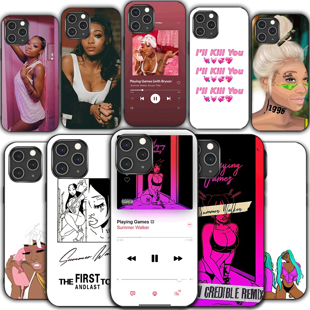 Summer Walker Over It RNB Rapper phone case For iPhone 13 12 mini 11 pro xs max X XR 5 6 7 8 plus tpu black
Summer Walker Over It RNB Rapper phone case For iPhone 13 12 mini 11 pro xs max X XR 5 6 7 8 plus tpu black