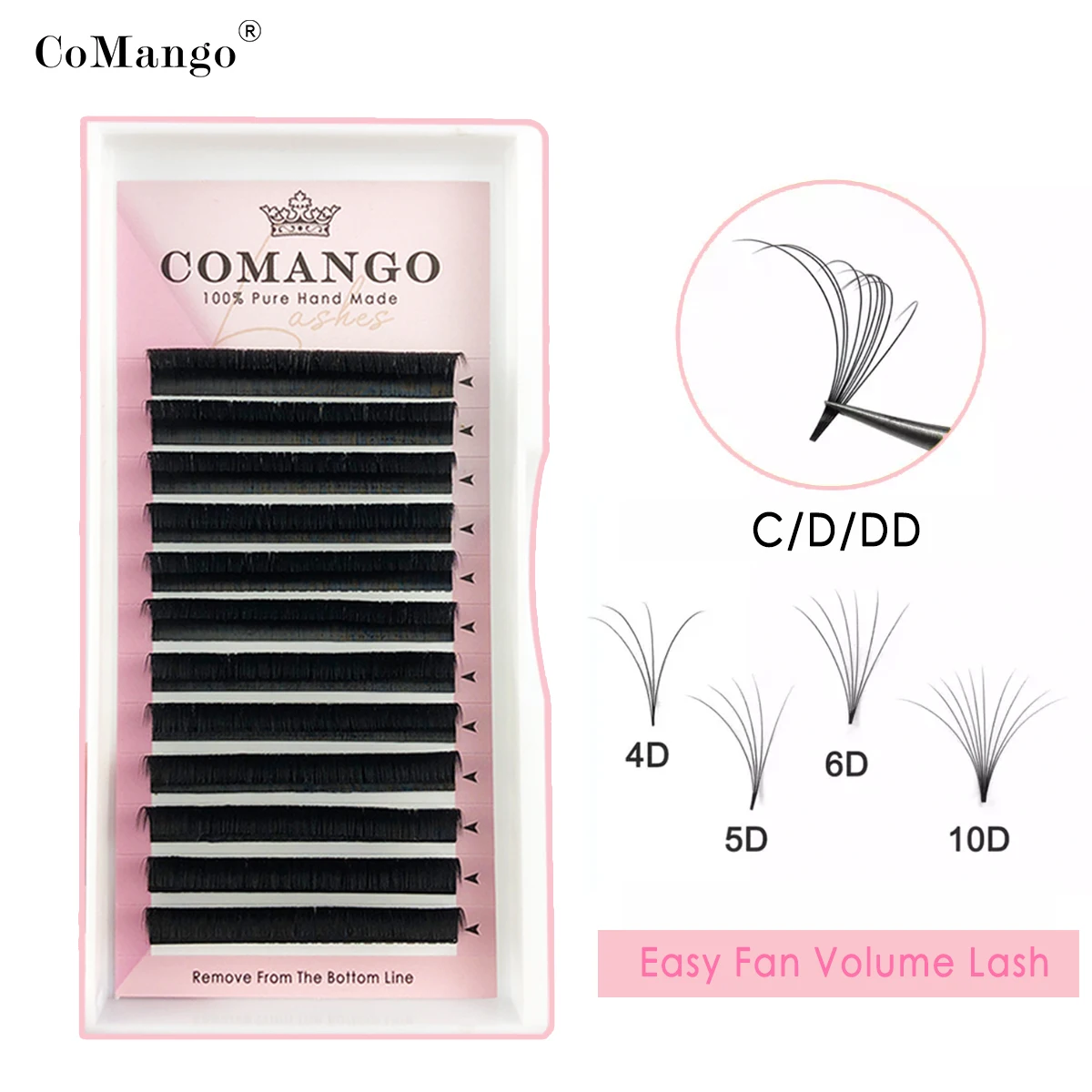 CoMango 0,03/0,05/0,07 D/DD 1 шт. волшебный объем ресниц легко сделать эффект вентилятора накладные ресницы и цветущие ресницы из искусственной норки
CoMango 0,03/0,05/0,07 D/DD 1 шт. волшебный объем ресниц легко сделать эффект вентилятора накладные ресницы и цветущие ресницы из искусственной норки