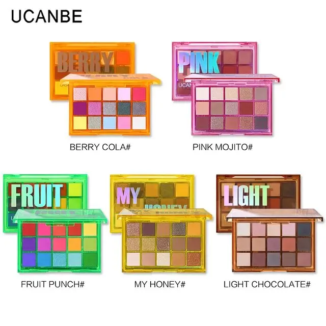 UCANBE 15 Colors Sweet Party Eyeshadow Palette Pearly Matte Color Summer Vibrant European And American Makeup Eyeshadow Powder
UCANBE 15 Colors Sweet Party Eyeshadow Palette Pearly Matte Color Summer Vibrant European And American Makeup Eyeshadow Powder