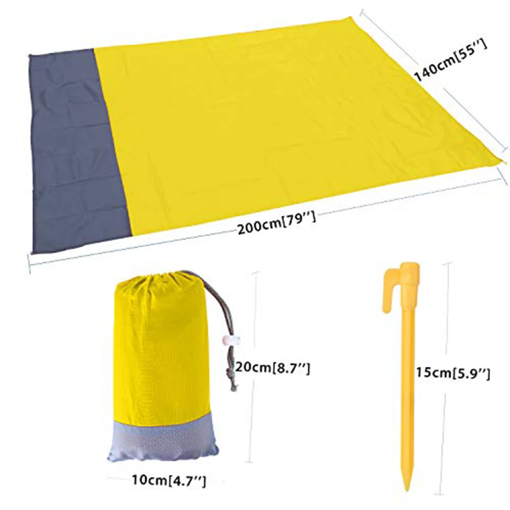 Portable Foldable Picnic Mat Outdoor Camping Hiking Travel Folding Waterproof Moisture-proof Beach Blanket
Portable Foldable Picnic Mat Outdoor Camping Hiking Travel Folding Waterproof Moisture-proof Beach Blanket