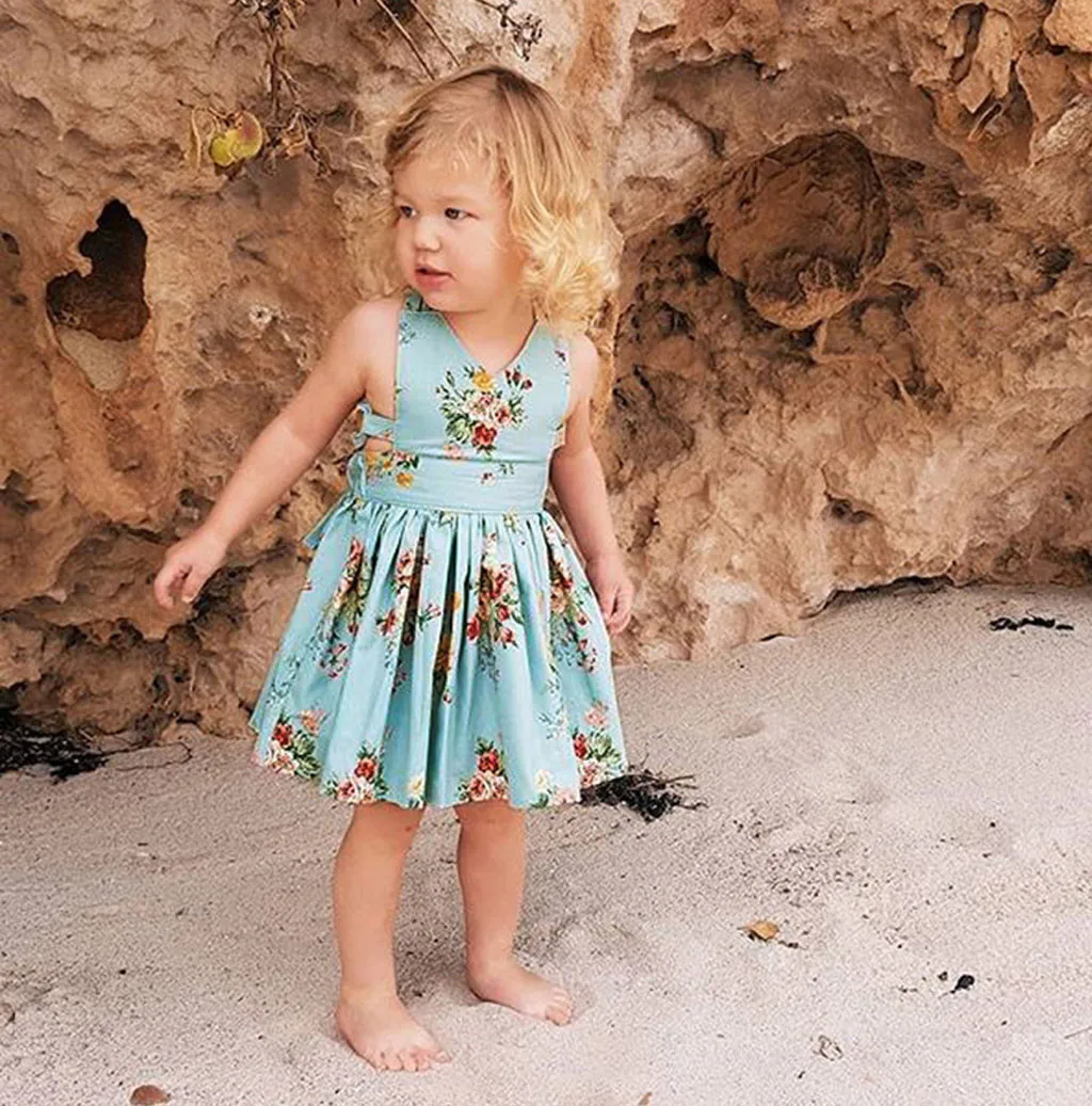 TELOTUNY dress Toddler Kids Baby Girls Sleeveless Backless Lacing Floral Romper Dress Sundress baby dress summer 2020MAY4
TELOTUNY dress Toddler Kids Baby Girls Sleeveless Backless Lacing Floral Romper Dress Sundress baby dress summer 2020MAY4