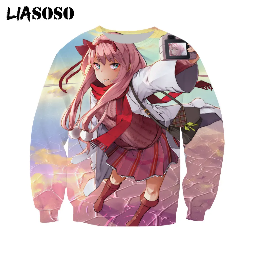 LIASOSO Spring 3D Print DARLING In The FRANXX Anime Hoodie Men Women Casual Long Sleeve Sweatshirt Harajuku Autumn Winter Tops
LIASOSO Spring 3D Print DARLING In The FRANXX Anime Hoodie Men Women Casual Long Sleeve Sweatshirt Harajuku Autumn Winter Tops