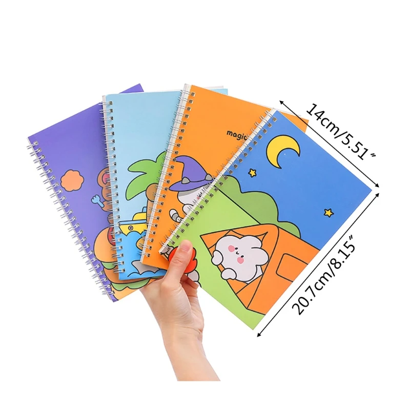 Various Series Cartoon Spiral Notebook Double-coil Notepad Hardcover Journal Memo Book with Perfect Size for Handbag, Schoolbag
Various Series Cartoon Spiral Notebook Double-coil Notepad Hardcover Journal Memo Book with Perfect Size for Handbag, Schoolbag