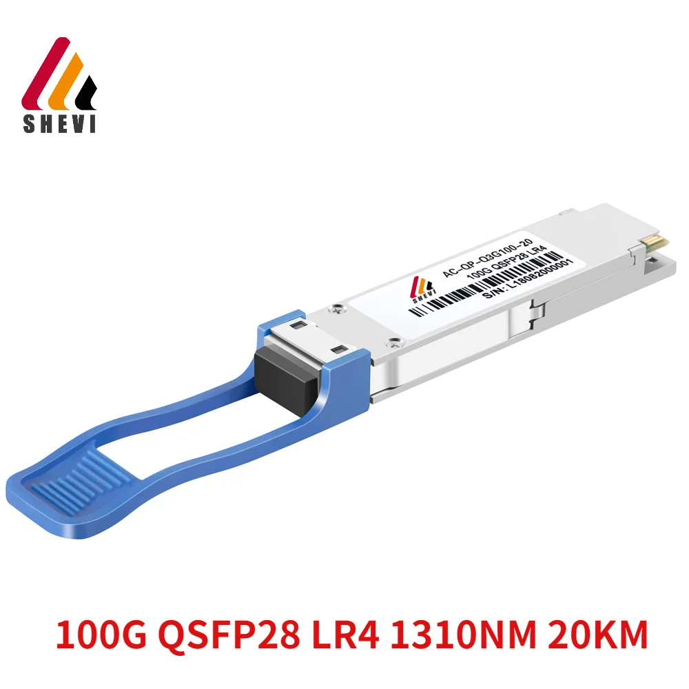 100G QSFP28 LR4 1310nm 20 км разъем LC Волоконно-оптический приемопередатчик модуля, совместимые с mikrotik huawei h3c
100G QSFP28 LR4 1310nm 20 км разъем LC Волоконно-оптический приемопередатчик модуля, совместимые с mikrotik huawei h3c