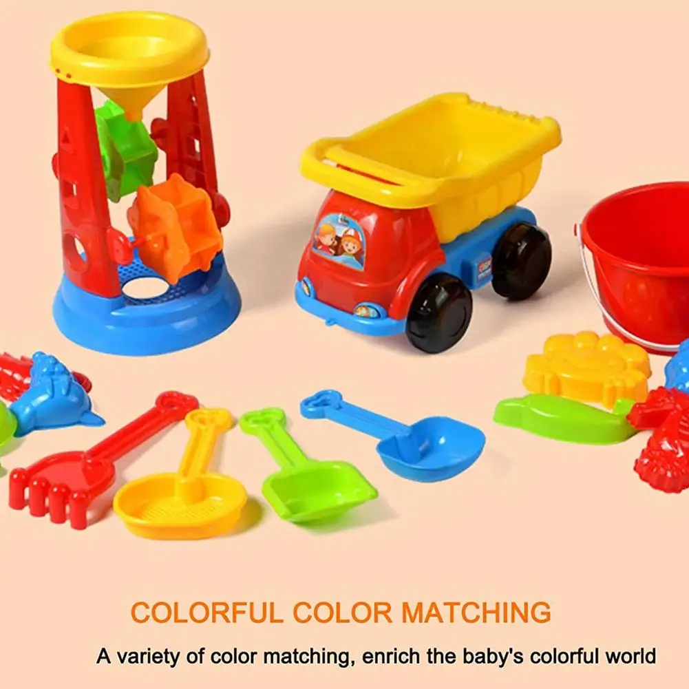 Beach Toy ATV Sand Toy Bucket Rake Shovel Summer Toys For Beach Play Sand Water Game Play Cart
Beach Toy ATV Sand Toy Bucket Rake Shovel Summer Toys For Beach Play Sand Water Game Play Cart