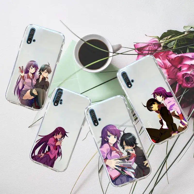 Monogatari Japan anime Phone Case Transparent for Huawei honor P mate 40 20 30 10 50 i 9 x mate pro lite 8a
Monogatari Japan anime Phone Case Transparent for Huawei honor P mate 40 20 30 10 50 i 9 x mate pro lite 8a