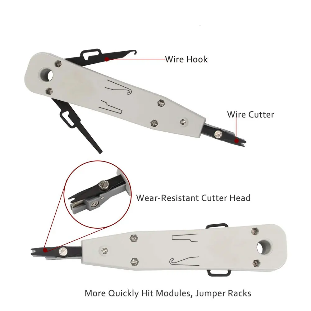 14PCS Network Cable Connectors Tool Kit Cable Repair Maintenance Installation Pliers Tester Crimper Combination Hand Tool Set
14PCS Network Cable Connectors Tool Kit Cable Repair Maintenance Installation Pliers Tester Crimper Combination Hand Tool Set