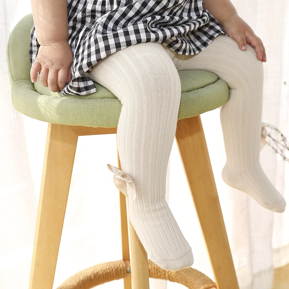 Autumn Winter Kids Baby Cute Thick Knitted Pantyhose Bow Decoration Tights Solid Warm Ribbed Cotton Warm Stockings for Age 0-2Y
Autumn Winter Kids Baby Cute Thick Knitted Pantyhose Bow Decoration Tights Solid Warm Ribbed Cotton Warm Stockings for Age 0-2Y