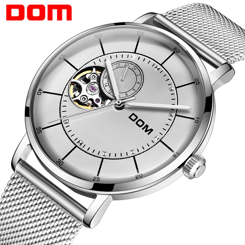 DOM Mens Watches Thin Minimalist Waterproof Fashion Wrist Watch For Men Stainless Steel Mesh Band Chronograph Watches Men
DOM Mens Watches Thin Minimalist Waterproof Fashion Wrist Watch For Men Stainless Steel Mesh Band Chronograph Watches Men