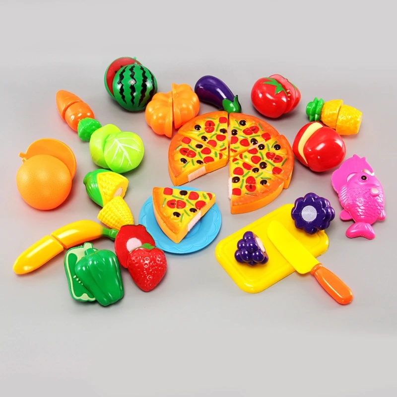 Cutting Fruits Vegetables Set, 24 Pack Play Kitchen Plastic Cutting Food for Kids Pretend Play Kitchen Toys Educational
Cutting Fruits Vegetables Set, 24 Pack Play Kitchen Plastic Cutting Food for Kids Pretend Play Kitchen Toys Educational